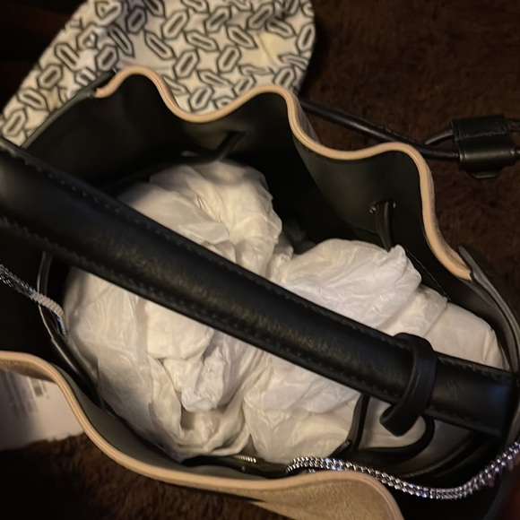 3.1 Phillip Lim leather-trimmed Suede Bucket Bag - Picture 4 of 7